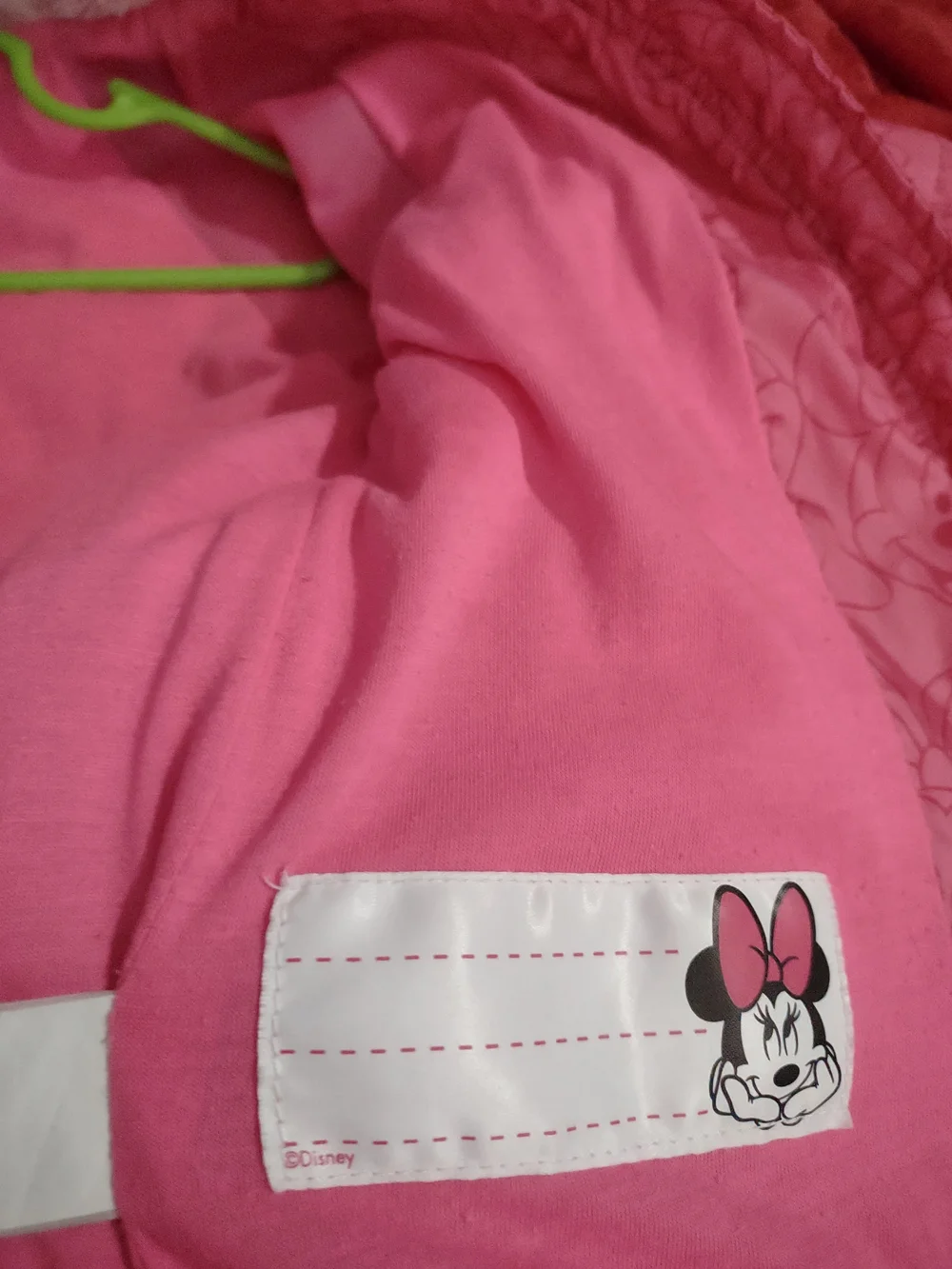 Disney Pink Minnie Hooded Jacket